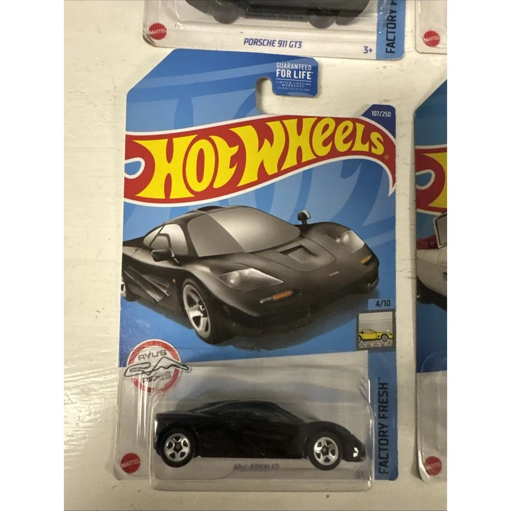 Lot Of 4 Hot Wheels factory Fresh Porsche 911 Aston Martin‎ BMW 507 McLaren F1
